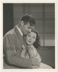 8z0172 COMRADE X deluxe 8x10 still 1940 Clark Gable & sexy Hedy Lamarr by Clarence Sinclair Bull!