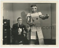 8z0179 CRACKED NUTS 8.25x10 still 1941 robot with Shemp inside resembles its creator, Mischa Auer!