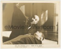 8z0181 CRIME OF DR. CRESPI 8x10 still 1935 Erich von Stroheim, Edgar Allan Poe's Premature Burial!