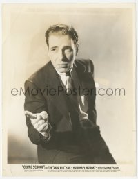 8z0182 CRIME SCHOOL 8x10.25 still 1938 portrait of Humphrey Bogart trying to help Dead End Kids!