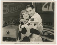 8z0189 DANGEROUS CURVES 8x10.25 still 1929 happy Richard Arlen hugging Clara Bow at the circus!