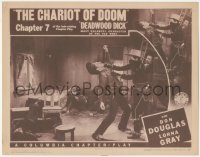 8z0197 DEADWOOD DICK chapter 7 LC 1940 masked hero Don Douglas, The Chariot of Doom!