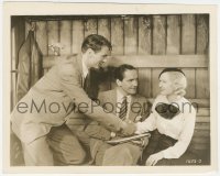 8z0199 DESIGN FOR LIVING 8x10 still 1933 Gary Cooper shaking hands with Miriam Hopkins by March!
