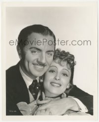 8z0224 EMPEROR'S CANDLESTICKS 8.25x10 still 1937 William Powell & Luise Rainer by Clarence S. Bull!