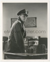 8z0226 ESCAPE deluxe 8x10 still 1940 great close up of Conrad Veidt as the grim Nazi general!