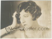 8z0232 FANNY BRICE deluxe 7x9.25 still 1920s super young pensive portrait of the singer/actress!