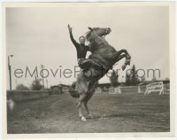 8z0253 GENE RAYMOND 8x10.25 still 1932 if not for acting, he would be riding horses in the Olympics!