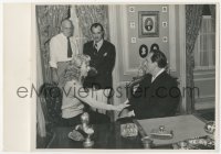 8z0289 HEARTBEAT candid 8x12 key book still 1946 Ginger Rogers, director Sam Wood & others by Miehle!