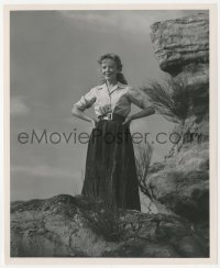 8z0304 IDA LUPINO 8.25x10 still 1949 portrait at Columbia by Irving Lippman from Lust for Gold!
