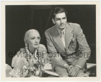 8z0331 JOAN CRAWFORD/LAURENCE OLIVIER 8x10 still 1933 visiting on Dancing Lady set by Dore Freeman!