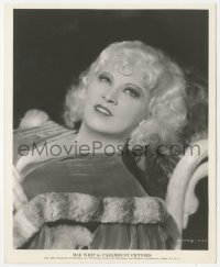 8z0381 MAE WEST 8x10 key book still 1934 sexy Paramount studio portrait from Belle of the Nineties!