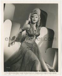 8z0393 MARIA MONTEZ 8.25x10 still 1944 sexy full-length portrait as Scheherazade in Arabian Nights!
