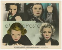 8z0004 MARKED WOMAN color 8x10 still 1937 wonderful montage of Bette Davis & ladies of the night!