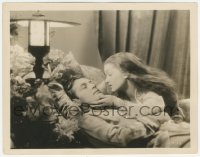 8z0404 MASK OF FU MANCHU 8x10.25 still 1932 romantic c/u of Asian Myrna Loy & Charles Starrett!