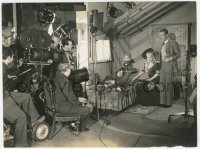 8z0430 MY LITTLE CHICKADEE candid 6.5x8.75 still 1940 director filming West, Foran & Nagel by Freulich!