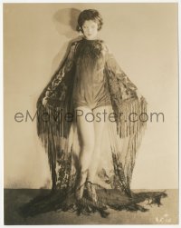 8z0431 MYRNA LOY 7.25x10.25 still 1920s modeling a sexy skimpy lace outfit early in her career!