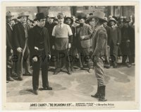 8z0447 OKLAHOMA KID 8x10.25 still 1956 James Cagney & Humphrey Bogart as good & bad cowboys!