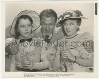 8z0452 ONE SUNDAY AFTERNOON 8x10 key book still 1933 best portrait of Gary Cooper, Fay Wray & Fuller