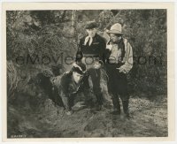 8z0470 PHONY EXPRESS 8.25x10 still 1943 Three Stooges, Moe, Larry & Curly as cowboys, very rare!