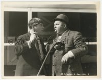 8z0473 PLAYING THE PONIES 8x10.25 still 1937 Three Stooges, c/u of Moe & Curly arguing, ultra rare!