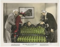 8z0013 SECRET LIFE OF WALTER MITTY color 8x10.25 still 1947 Danny Kaye terrified by Boris Karloff!