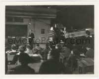 8z0579 TOPAZE candid 8x10.25 still 1933 camera crew films John Barrymore speaking to his class!