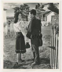 8z0582 TORTILLA FLAT deluxe 8x9.5 still 1942 Hedy Lamarr gives John Garfield a marriage ultimatum!