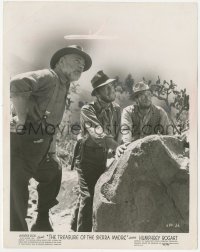 8z0584 TREASURE OF THE SIERRA MADRE 8x10.25 still 1948 best c/u of Humphrey Bogart, Holt & Huston!