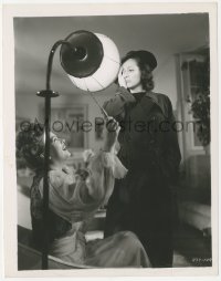 8z0619 WOMAN'S FACE 8x10.25 still 1941 Osa Massen blinds Joan Crawford with bright light!