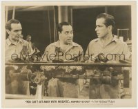 8z0624 YOU CAN'T GET AWAY WITH MURDER 8x10.25 still 1939 Humphrey Bogart & Harold Huber in prison!
