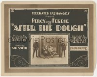 8z0694 AFTER THE DOUGH TC 1921 Sidney Smith & Harry McCoy as Percy & Ferdie, ultra rare!