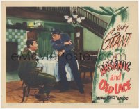 8z0643 ARSENIC & OLD LACE LC 1944 oblivious cop Jack Carson talks to bound & gagged Cary Grant!