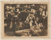 8z0905 BABY DOLL BANDIT LC 1920 monkey comic Mrs. Joe Martin, cowboy brawl in saloon!