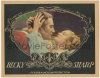 8z0915 BECKY SHARP LC 1935 Rouben Mamoulian, romantic c/u of Miriam Hopkins & Alan Mowbray!