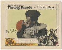 8z0924 BIG PARADE LC 1925 WWI doughboy John Gilbert meets Paree mamselle Renee Adoree, King Vidor!