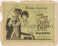 8z0735 DAFFY DILL TC 1926 Al Christie, very forgetful Neal Burns, Edna Marion, ultra rare!