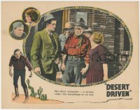 8z0992 DESERT DRIVEN LC 1923 escaped convict Harry Carey Sr. helped by Marguerite Clayton, rare!