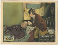 8z0997 DESPERATE GAME LC 1926 pretty Dolores Gardner nursing Pete Morrison's wounded head, rare!
