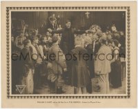 8z1008 DISCIPLE LC 1915 William S. Hart as a minister speaking to his congregation, ultra rare!