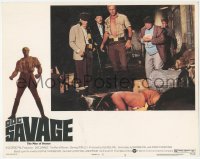 8z1010 DOC SAVAGE LC #5 1975 The Man of Bronze Ron Rly & others find man half-naked on the floor!