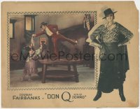 8z1012 DON Q SON OF ZORRO LC 1925 suave Douglas Fairbanks dancing on table by Mary Astor!