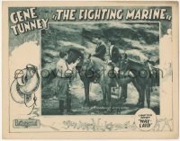 8z1029 FIGHTING MARINE chapter 7 LC 1926 real life boxer Gene Tunney & Marjorie Gay, Waylaid, serial!