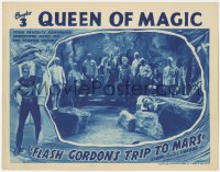8z1040 FLASH GORDON'S TRIP TO MARS chapter 3 LC 1938 Buster Crabbe & Martians, Queen of Magic!