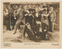 8z1042 FLICKERING YOUTH LC 1924 Harry Langdon, Mack Sennett, Carver, a good time was had by all!