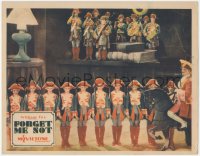 8z1052 FORGET ME NOT LC 1928 cool special effects image of people as toy soldiers, ultra rare!