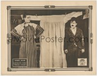 8z1054 FRESH PAINT LC 1922 Bobby Dunn & Eddie Lyons by nightgown hanging on line, ultra rare!