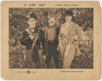8z1058 GAME LADY LC 1921 trouble came between Virginia Rappe & her lover, ultra rare!