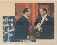 8z1059 GENTLEMAN JIM LC 1942 boxer Errol Flynn in title role with Ward Bond as John L. Sullivan!