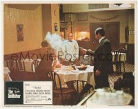 8z1065 GODFATHER LC #1 1972 Al Pacino shoots Sterling Hayden & Al Lettieri in restaurant!