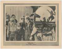 8z1072 HANDS OFF LC 1921 Tom Mix wants angry man to stop before they get into a fight, rare!